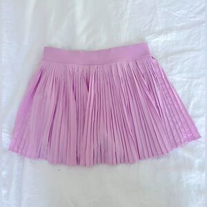 Lululemon Varsity High Rise Pleated Skirt - pink, size 6